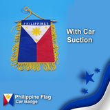 Philippine Flag Car Badge