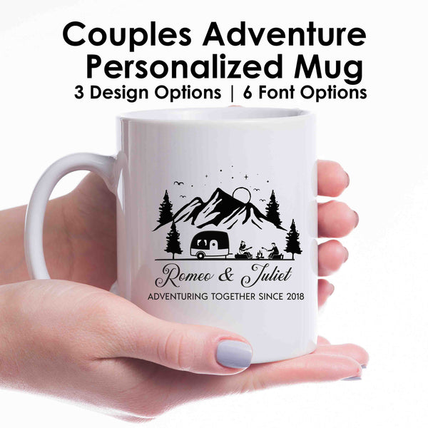 Couple Custom Adventure 11oz Mugs