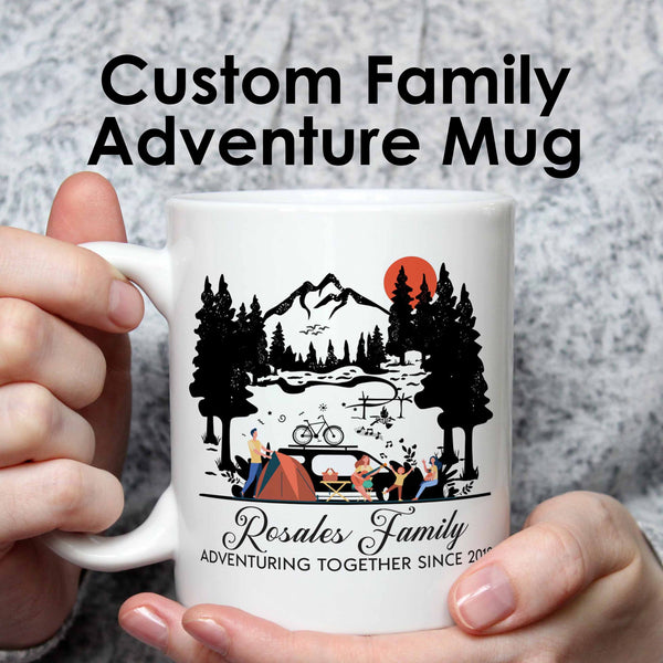 Custom Family Adventure Mug 11oz