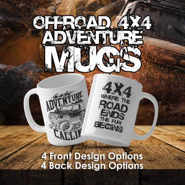 4x4 OFFROAD Adventure 11oz Mugs